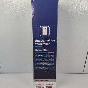 UltraClarity Pro Water Filter Replacement Bosch Siemens Gaggenau Refrigerators
